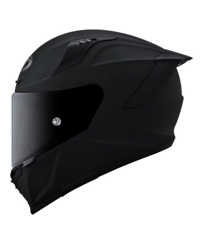 KYT Striker 2V Plain Full Face Helmet - Matt Black