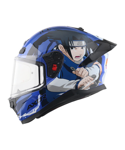 Axor Saber Sasuke Helmet - Gloss Dark Blue Black