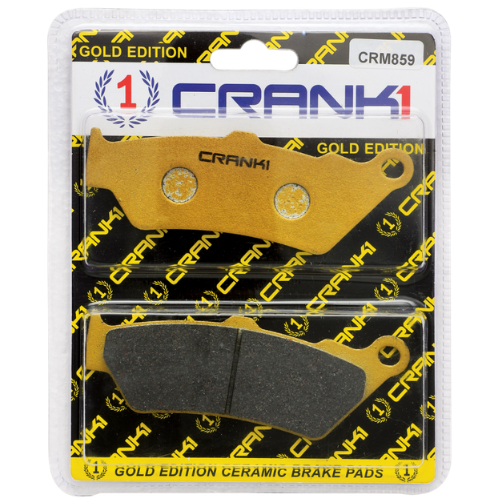 Crank1 Ceramic Brake Pads for Benelli TRK 502 (2017 Onwards)