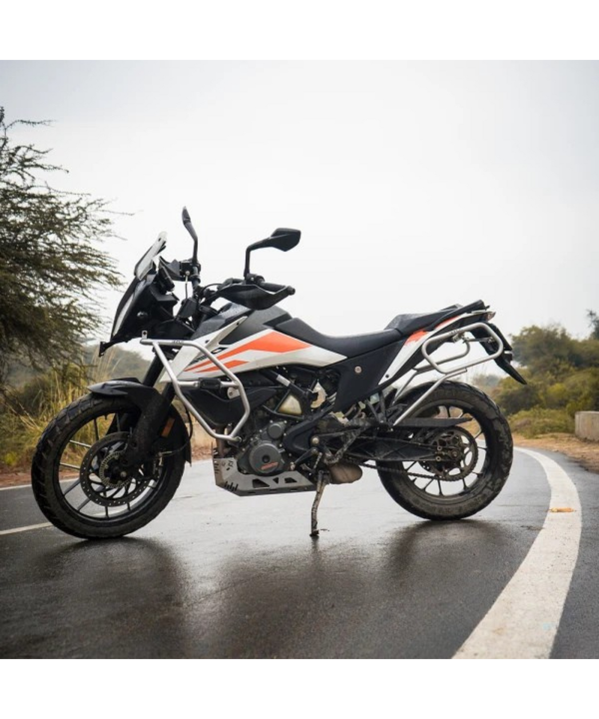 Zana KTM ADV 390 (2025) Saddle Stay - Silver - ZI-8123 - Zana
