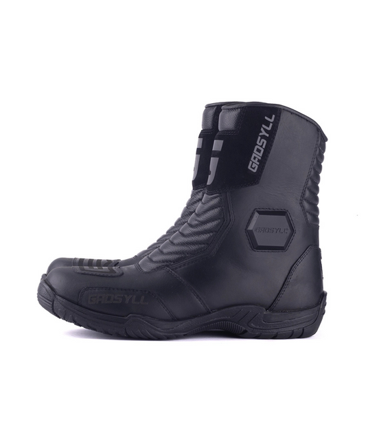 Gadsyll G-STAR 9 V2 Water Resistant Motorcycle Riding Boots - Black