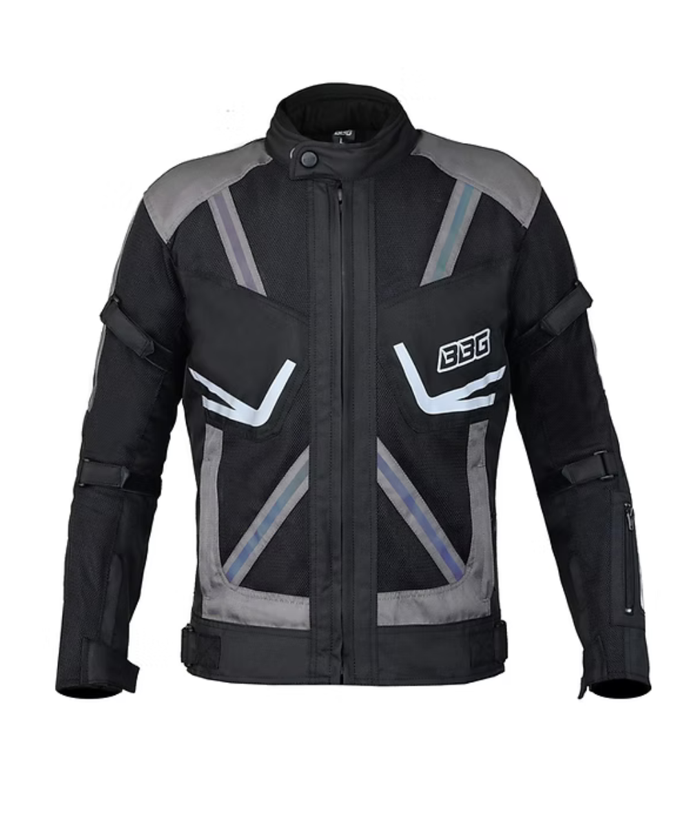 BBG Indy Riding Jacket without Liner - Grey