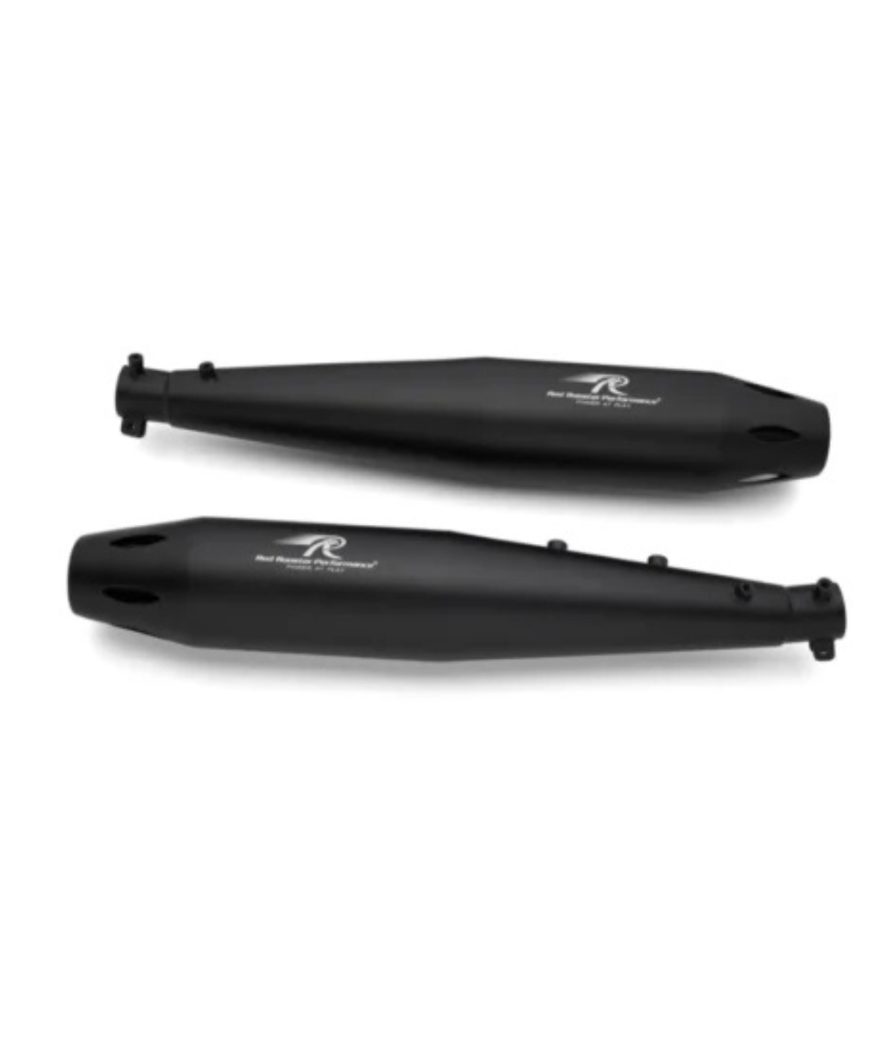 Red Rooster Performance Atlas Pro Exhaust for Royal Enfield Classic 650 - Black Matte