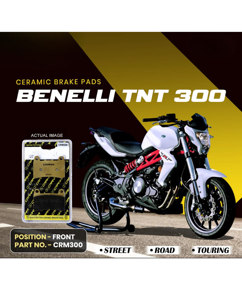 Crank1 Ceramic Brake Pads - CRM300