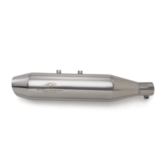 Red Rooster Performance Rumbler Max Header Pipe for Hunter 350 - Silver Polish