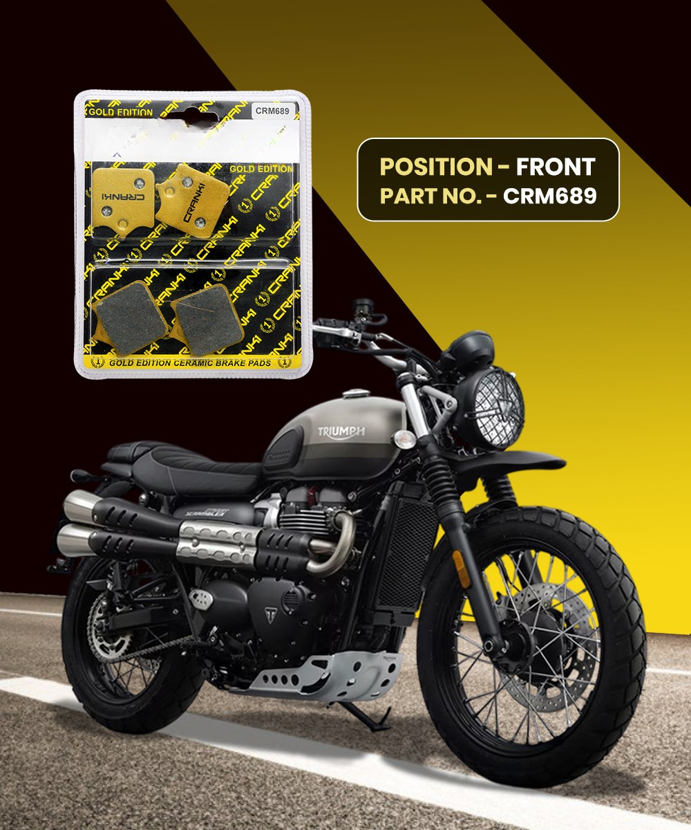 Crank1 Triumph Scrambler 900 Ceramic Brake Pads