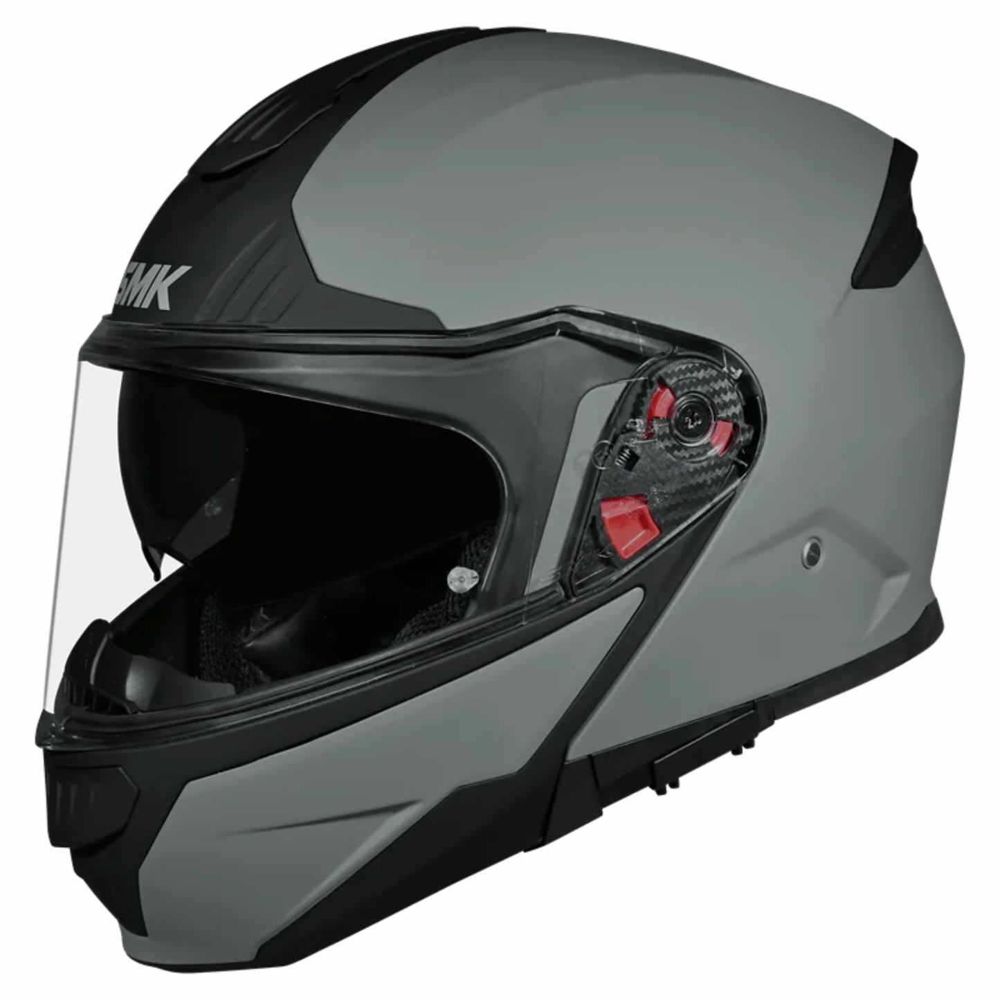 SMK Gullwing Nardo MA600 Flip Up Helmet - Solid Matt Grey