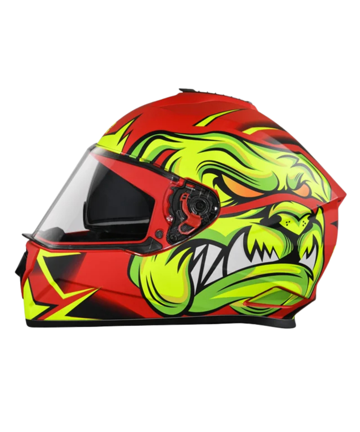 Studds Drifter D1 Decor Graphics Helmet - Matt Red Yellow N5