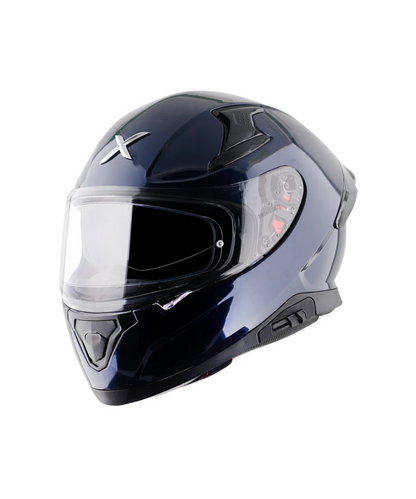 Axor Apex Solid Helmet - Gloss Deep Blue