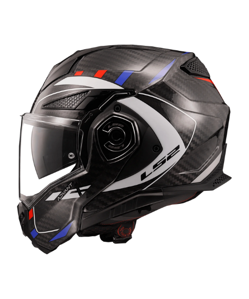 LS2 FF901 Advant X C Future Helmet - Gloss White Blue