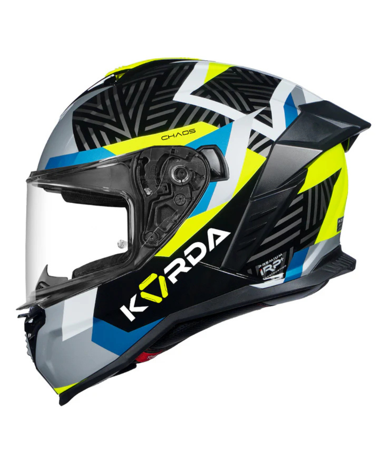 Korda Shockwave Chaos Helmet - Gloss Fluorescent Yellow