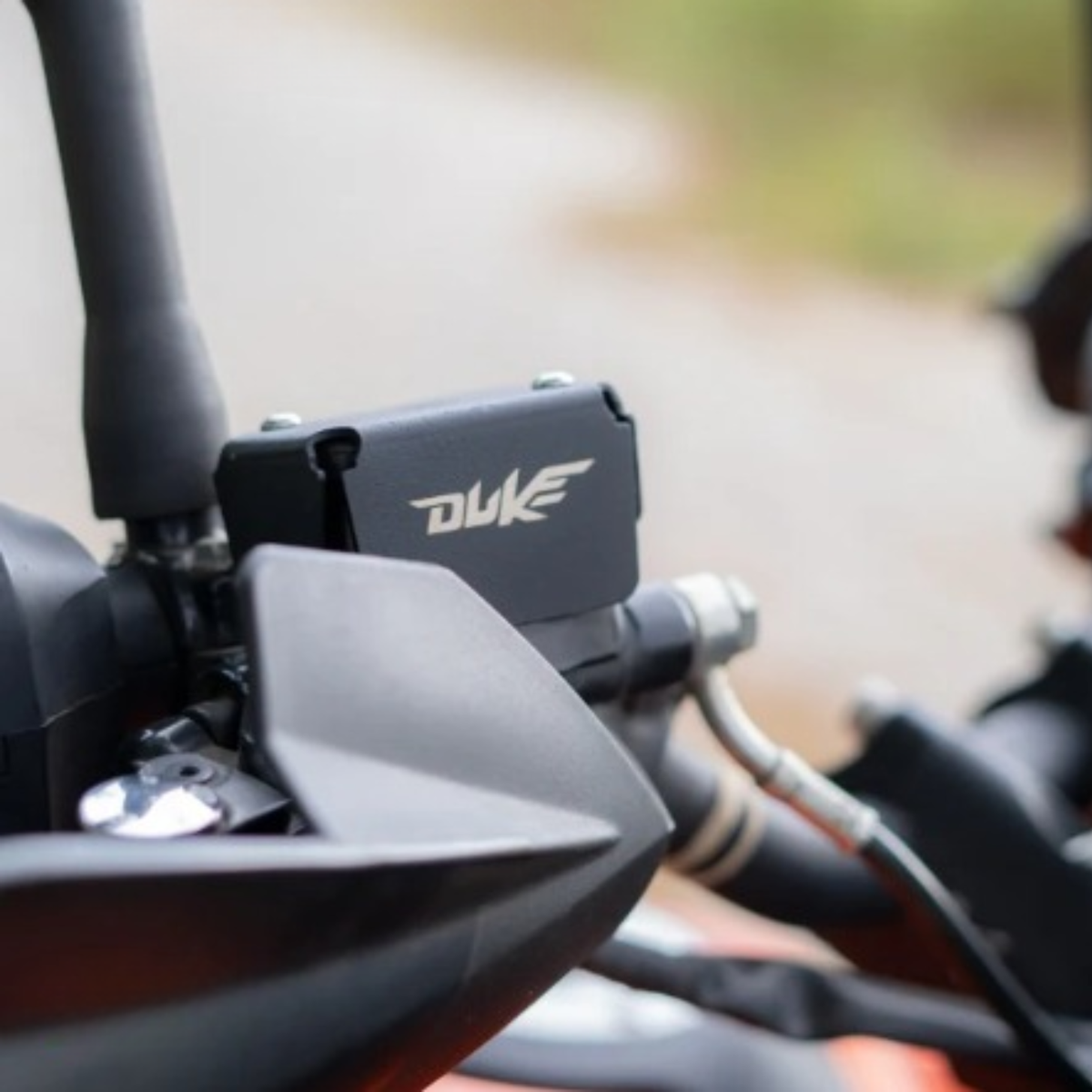 Zana KTM Duke 250 / 390 (2019-2022) Front Fluid Reservoir Cover - Black - ZI-8194 - Zana