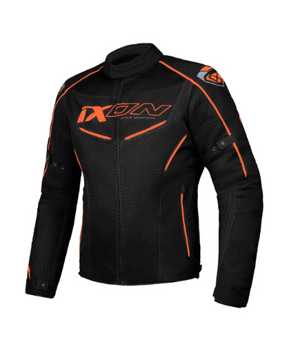 Ixon Flicker Riding Jacket - Black Orange