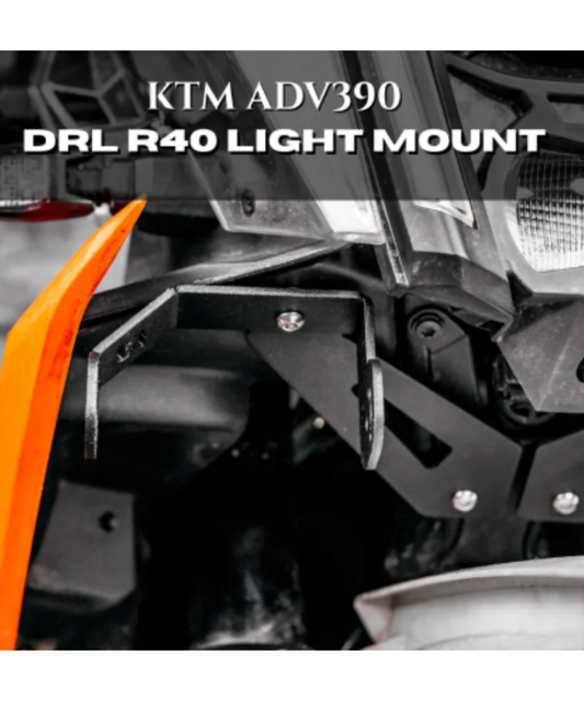 Zana DRL R-40 Fog Light Mounting Adapter Kit for KTM ADV 390 2025 - ZI-8633