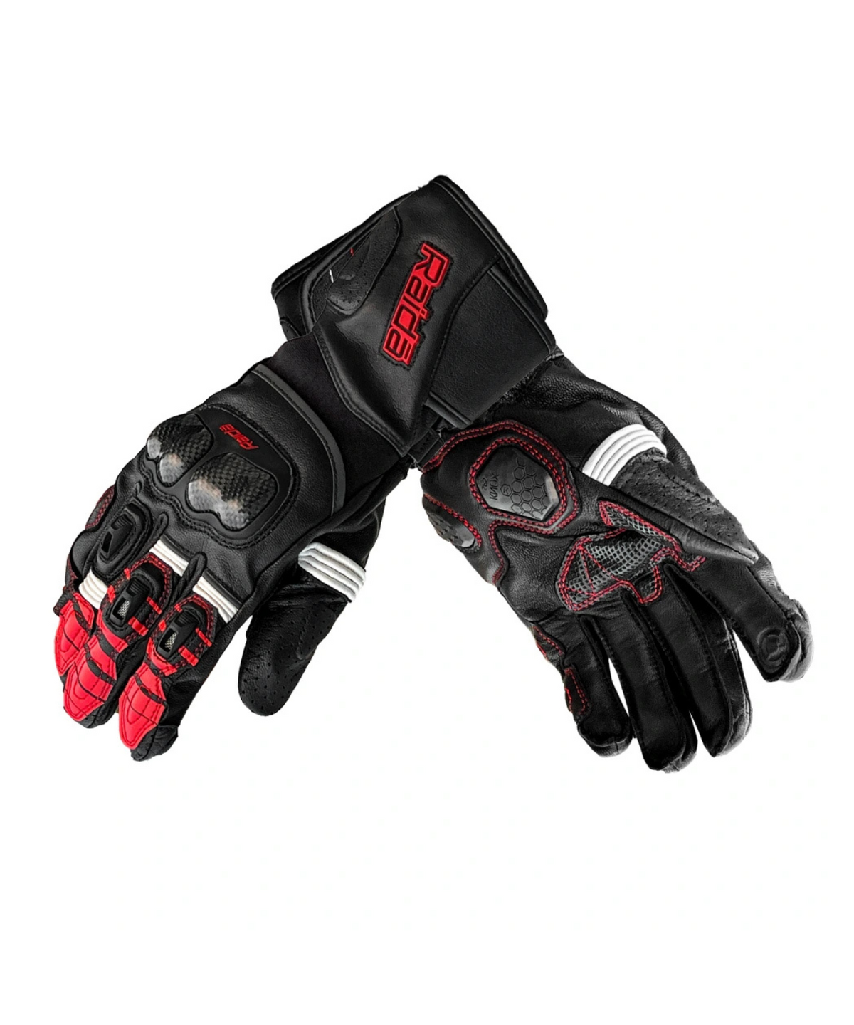 Raida AeroPrix Carbon Edition Riding Gloves - Red - Raida