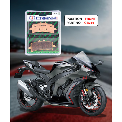 Crank1 Kawasaki Ninja ZX-10R (2021 Onwards) Sintered Brake Pads
