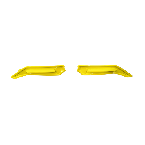 MT Hummer Helmet Small Spoilers - Pair - Neon