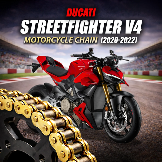 Crank1 Ducati Streetfighter V4 (2020-2022) 525 Pitch ZVM-X 116L Chain - Gold