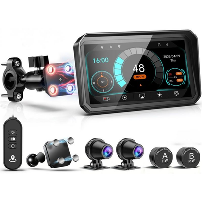 LBC Moto M3 Elite 6 Universal MAG Quick Release Navigation with TPMS