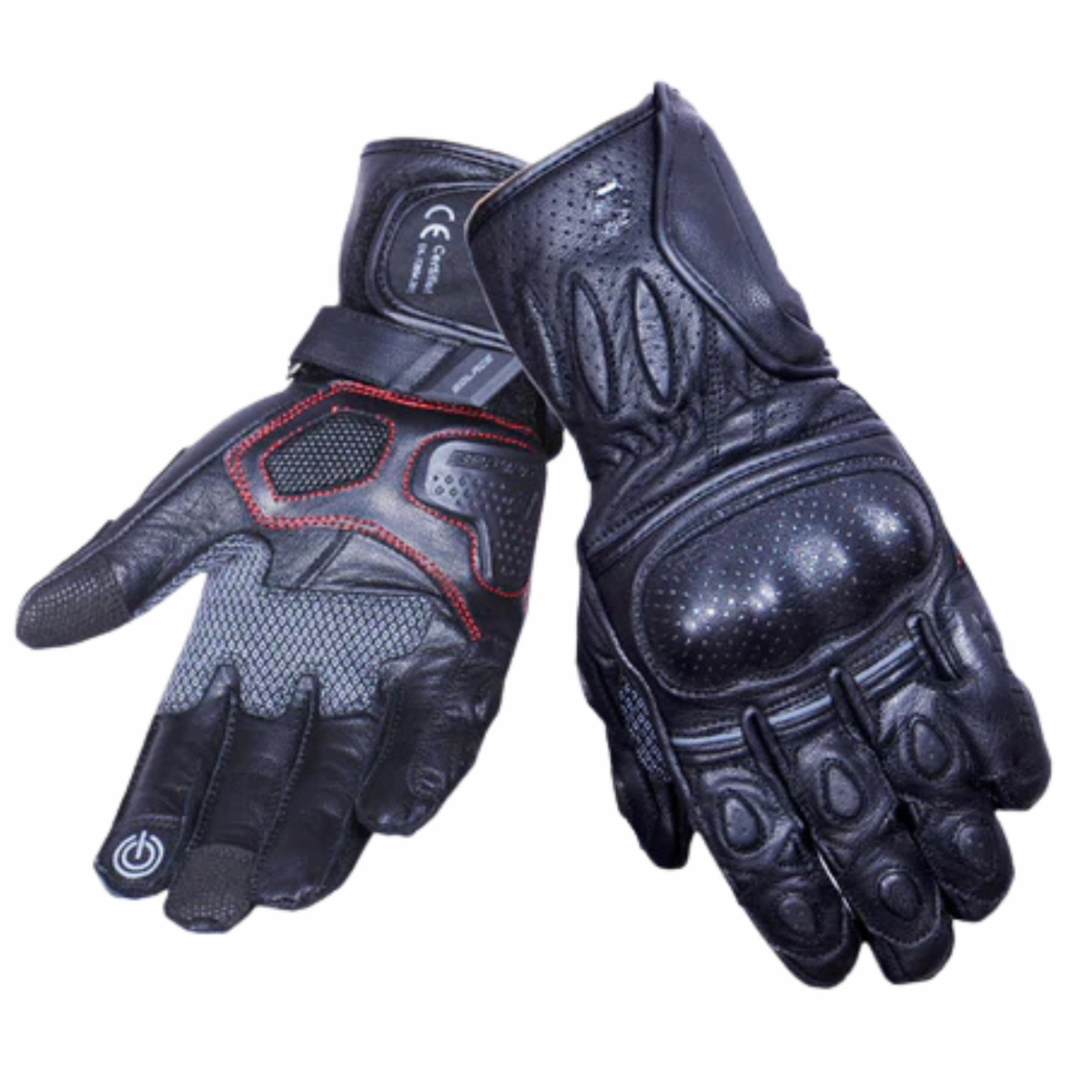 Solace Outlaw STR Riding Gloves (Phantom Black) - Solace