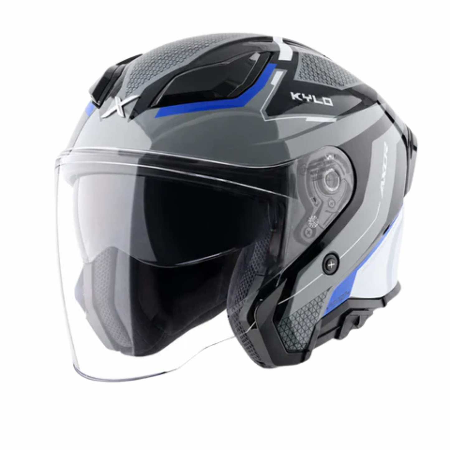 Axor Kylo Bliss Helmet - Gloss Grey Blue