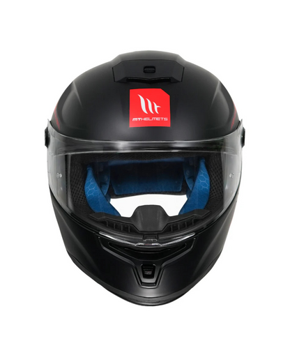 MT Hummer B Solid Helmet - Matt Black