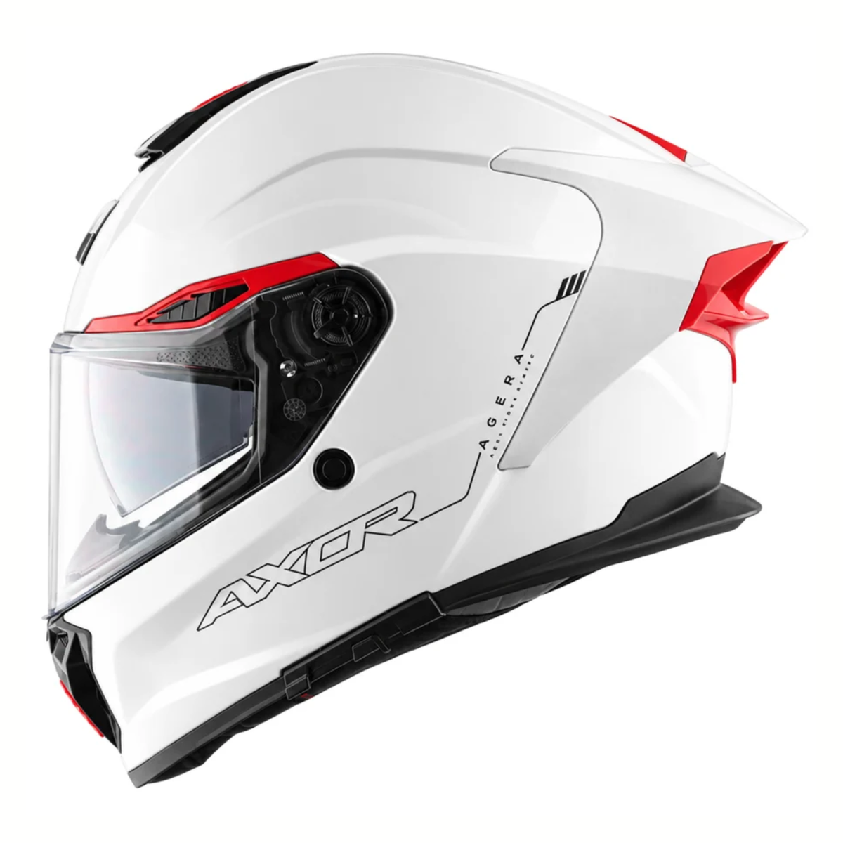 Axor Agera Solid Helmet - Gloss White - AXOR