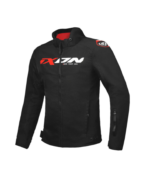 Ixon Fierce Riding Jacket - Black White Red