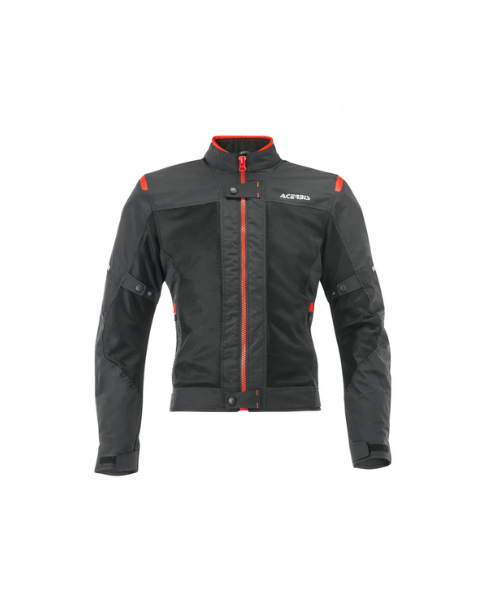 Acerbis Ramsey MY Vented Riding Jacket - Black Red