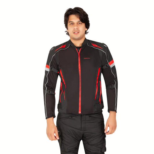 Lone Ranger Addon Pro Riding Jacket - Black Red