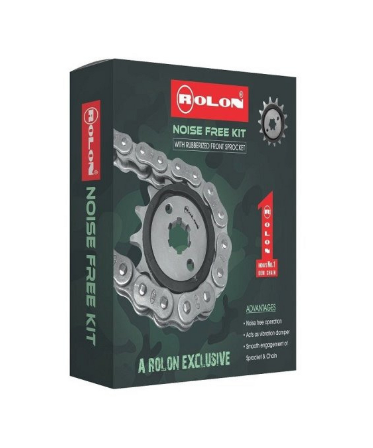 Rolon KTM Duke 250 Gen 3 Chain Sprocket Kit - KIT HXR F460 NF - Rolon