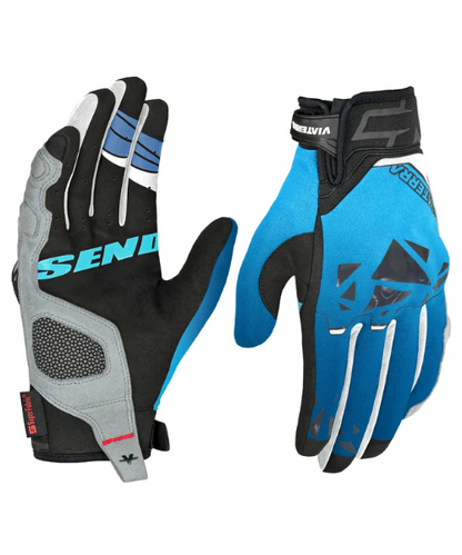 Viaterra Roost V2 Offroad Motorcycle Gloves - Aqua