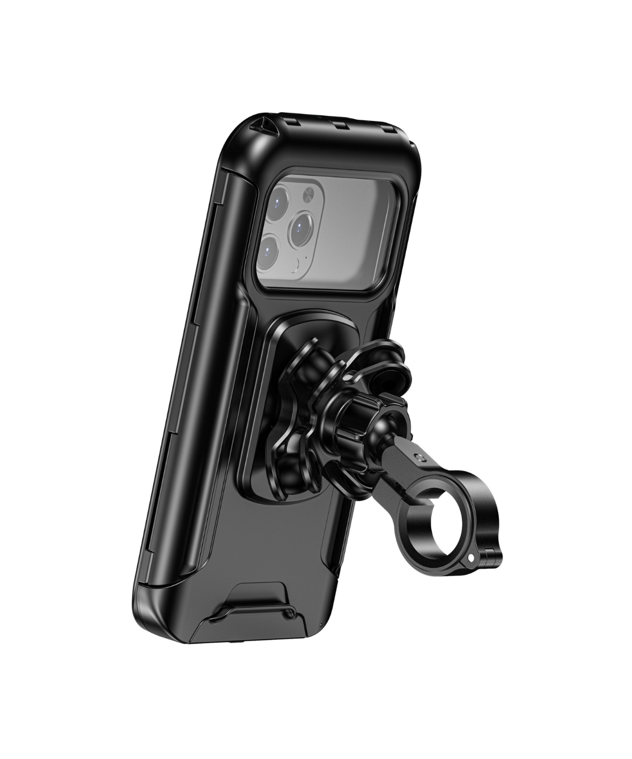 Yellowfin Fully Waterproof Bike Mobile Phone Holder Mount with Vibration Damper without Charger - M18L-C1