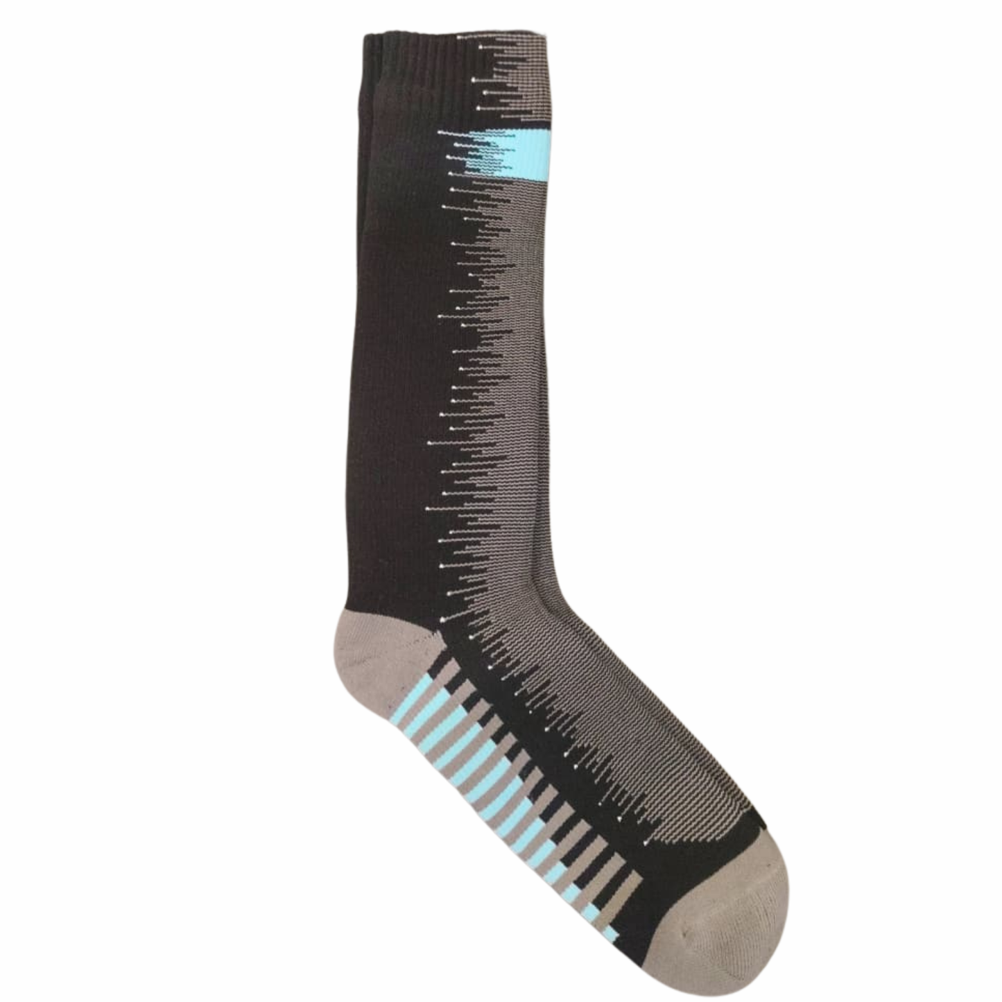 Moto Arch Knee High Waterproof and Winter Socks - Black Blue