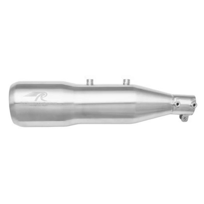 Red Rooster Performance Altair Exhaust for Bajaj Dominar 400 - Silver Matte
