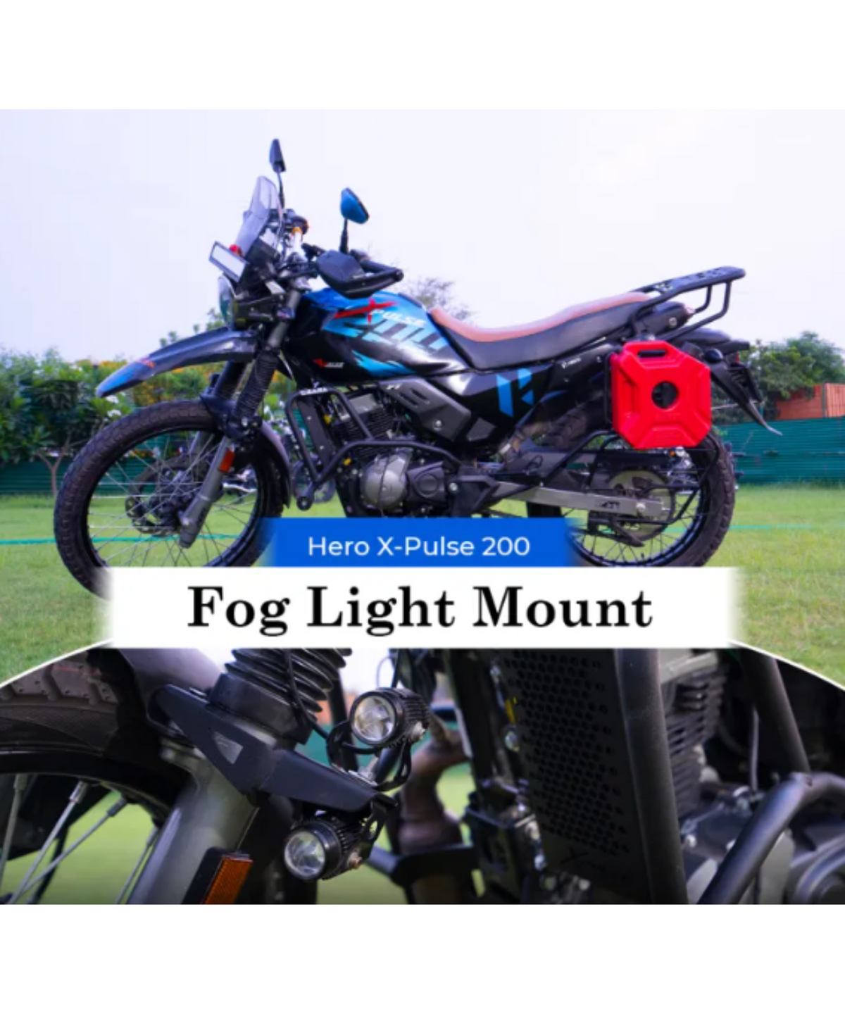 Zana Xpulse 200 Fog Light Mount - ZI-8336 - Zana