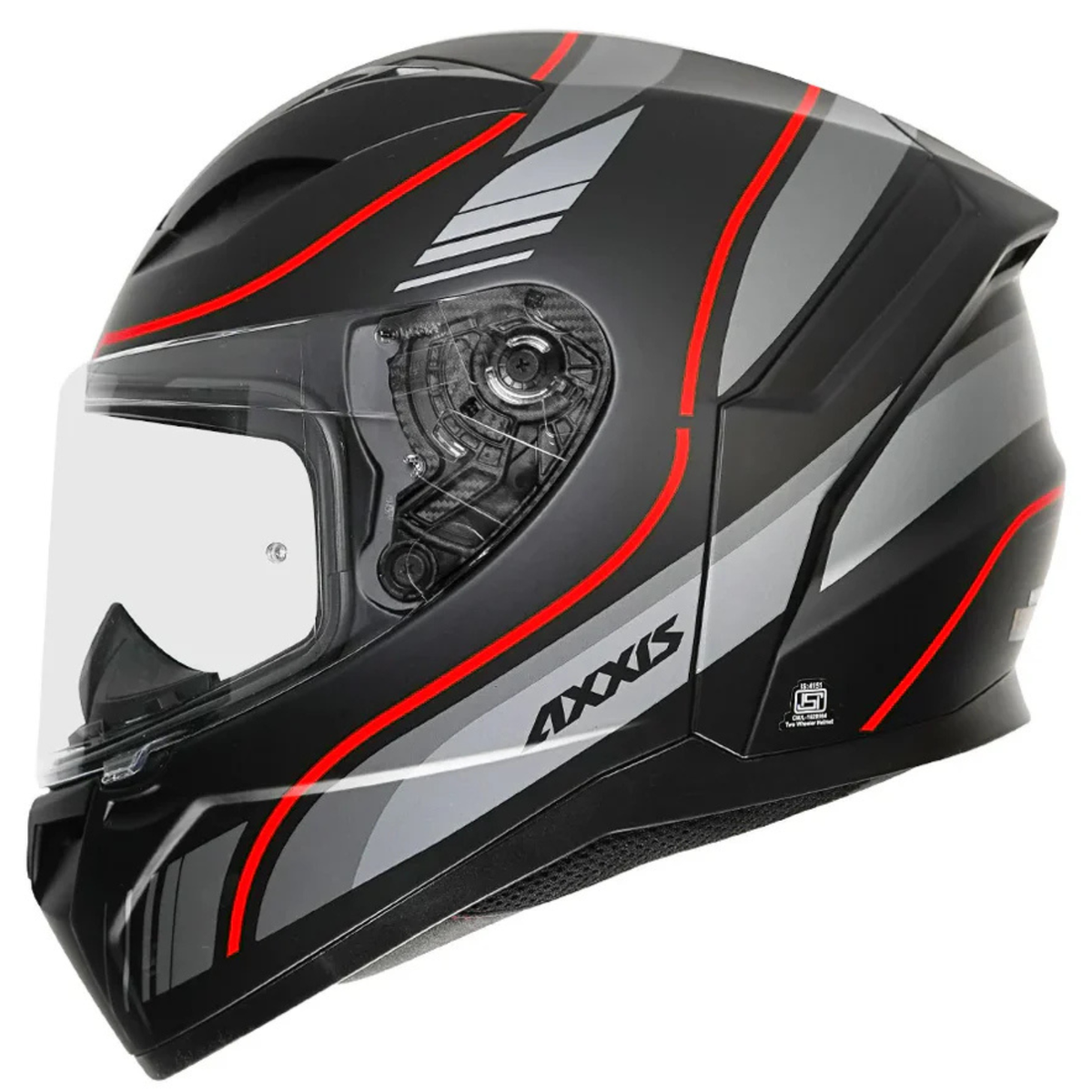 Axxis Segment Neyva B5 Helmet - Matt Red - Axxis