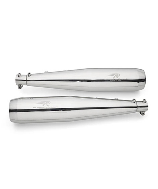 Red Rooster Performance Stellar Pro Exhaust For Royal Enfield Interceptor 650 / GT 650 - Silver Polish