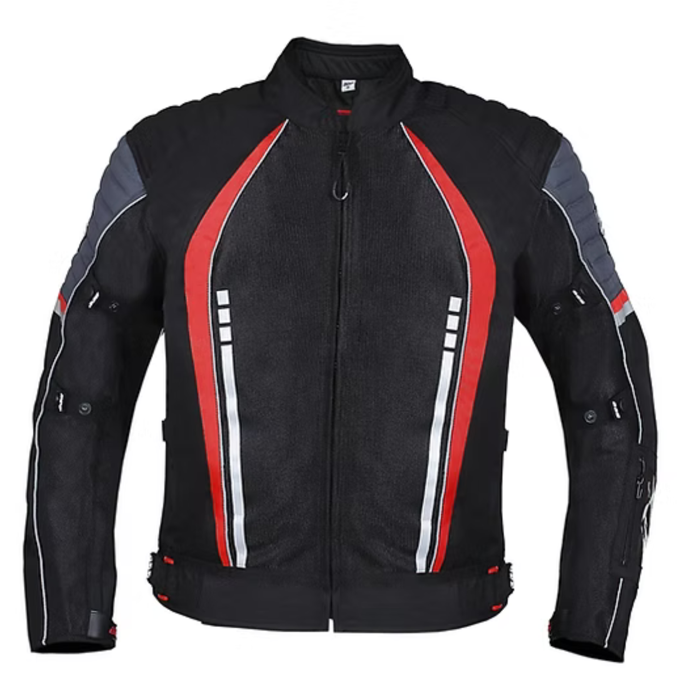 BBG Voyager Riding Jacket with Rain Liner - Red