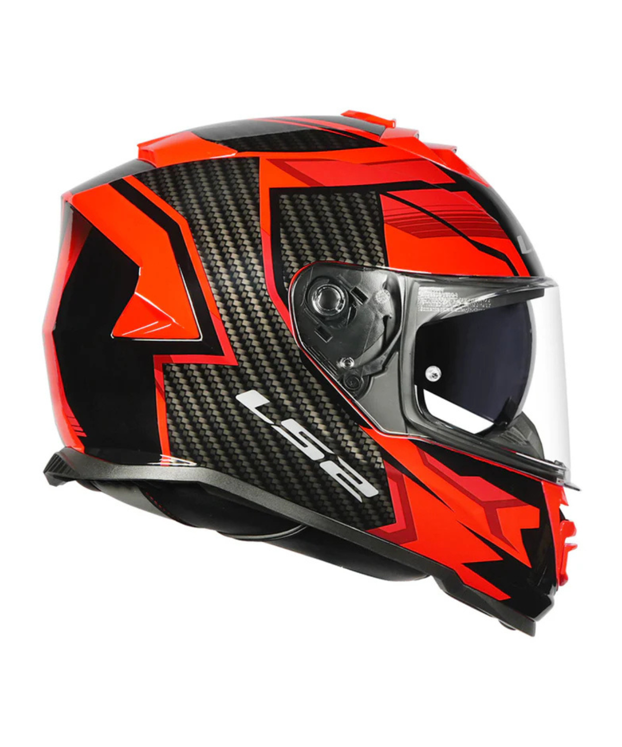 ls2 black and red mens helmet Buy LS2 FF800 Storm II Tracker Helmet