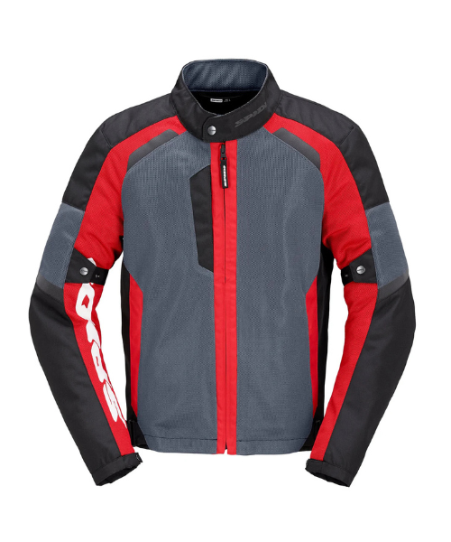 Spidi Tek Net Riding Jacket - Red