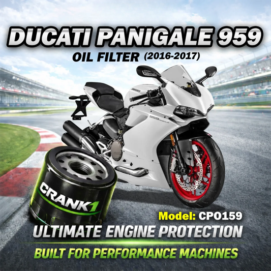Crank1 Ducati Panigale 959 (2016-2017) Performance Oil Filters - CPO-159