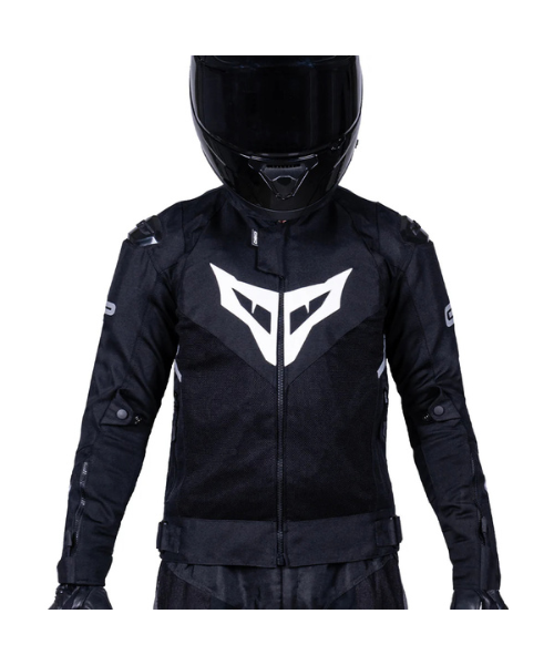 DSG GP X Riding Jacket - Black White