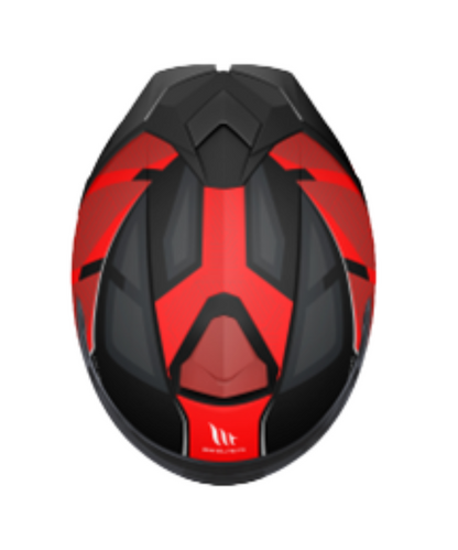 MT Thunder 3 SV Pro Nova B5 Helmet - Matt Black Red
