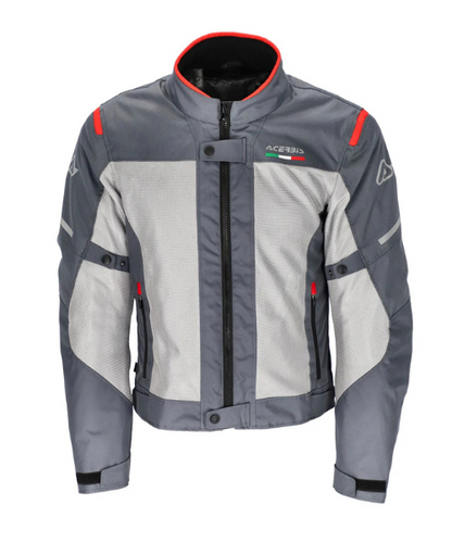 Acerbis Ruby Riding Jacket - Grey Red