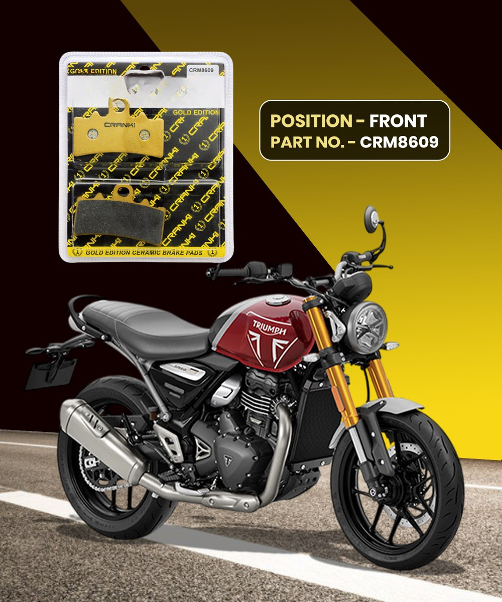 Crank1 Triumph Speed 400 Ceramic Brake Pads
