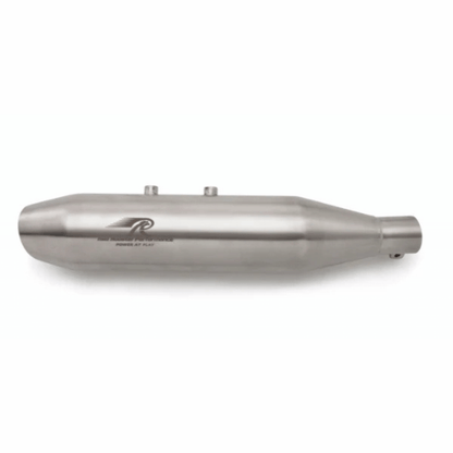 Red Rooster Performance Rumbler Max Header Pipe for Hunter 350 - Silver Matte