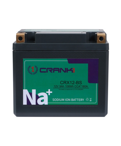 Crank1 Sodium ION Factory Activated Battery - CRX12-BS