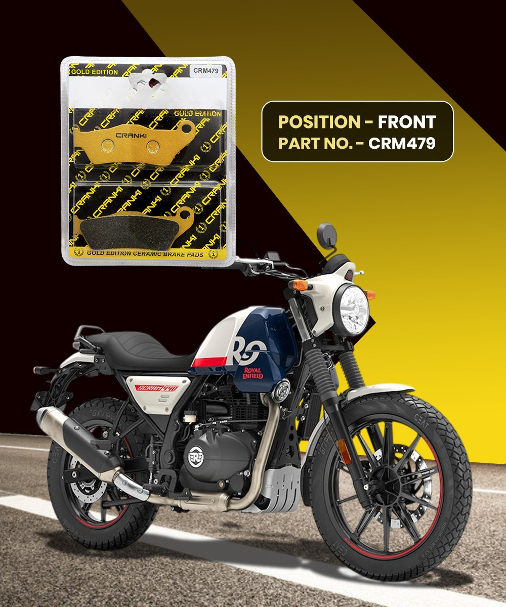 Crank1 Royal Enfield Scram 440 Ceramic Brake Pads