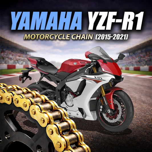 Crank1 Yamaha YZF-R1 (2015-2021) 525 Pitch ZVM-X 114L Chain - Gold